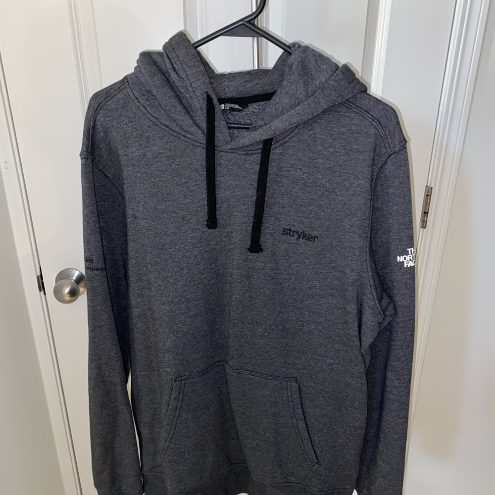 The North Face Hoodie sz large STRYKER logo